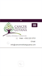 Mobile Screenshot of cancerinstituteguyana.com